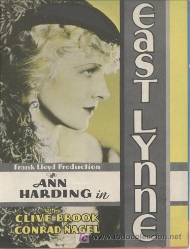 Cine: PTCC 328 VIDAS TRUNCADAS PROGRAMA DOBLE AMERICANO FOX ANN HARDING CLIVE BROOK - Foto 1