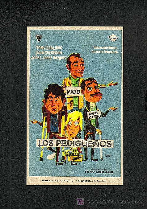 Cine: LOS PEDIGUE&Ntilde;OS - Foto 1