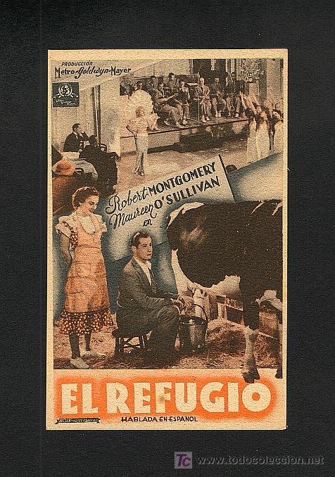 Cine: El refugio (tarjeta a&ntilde;os 30) - Foto 1