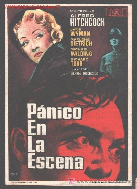 Cine: PANICO EN LA ESCENA - Foto 1