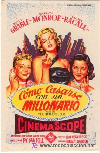 Cine: Como casarse con un millonario - Foto 1