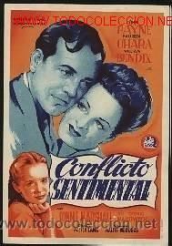 Cinema: Conflicto sentimental