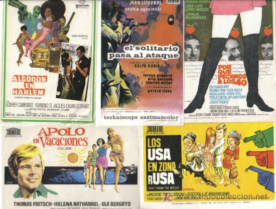 Cine: CINCO FOLLETOS DE MANO - Foto 1