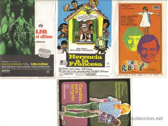 Cine: CUATRO FOLLETOS DE MANO - Foto 1