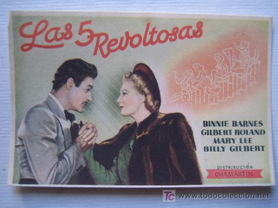 Cine: Las 5 revoltosas - binnie barnes gilbert roland - Foto 1
