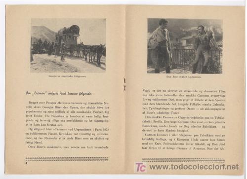 Cine: PTCC 328 CARMEN PROGRAMA LIBRITO DANES VIVIANE ROMANCE - Foto 2