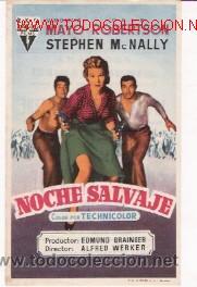 Cine: NOCHE SALVAJE - Foto 1