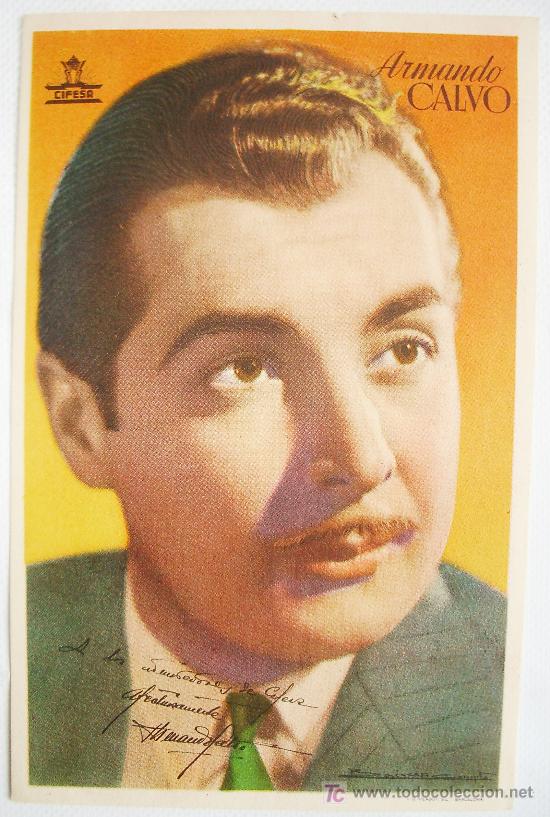 Cine: Cromo de CIFESA. Armando Calvo. - Foto 1