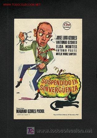 Cine: SUSPENDIDO EN SINVERGUENZA - Foto 1