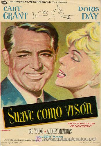 Cine: SUAVE COMO VISON PROGRAMA SENCILLO UNIVERSAL CARY GRANT DORIS DAY - Foto 1