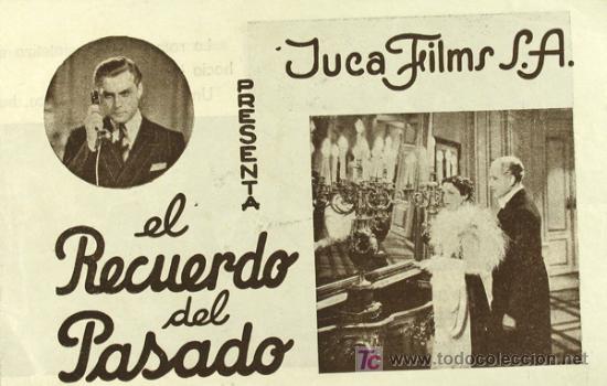 Cine: PTCC 528 EL RECUERDO DEL PASADO PROGRAMA DOBLE JUCA FILMS - Foto 1