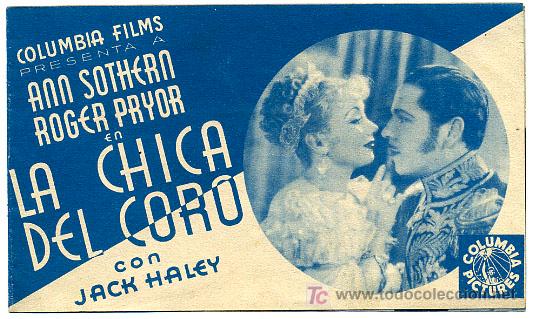 Cine: LA CHICA DEL CORO , DOBLE , S893 - Foto 1
