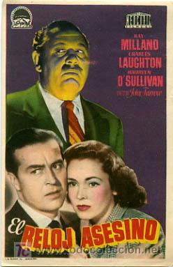 Cine: EL RELOJ ASESINO  , SENCILLO  , PM6870 - Foto 1