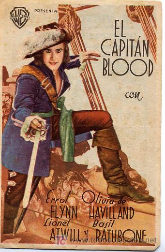 Cine: EL CAPITAN BLOOD  , SENCILLO  ,   PM7554 - Foto 1