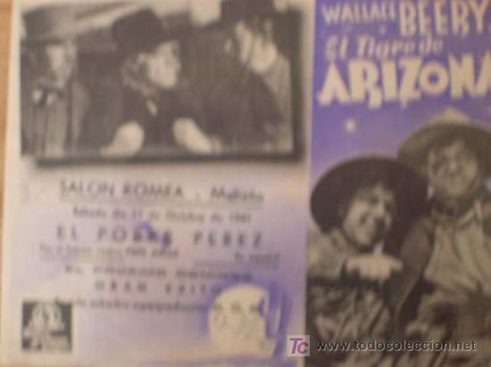 Cine: EL TIGRE DE ARIZONA - Foto 1