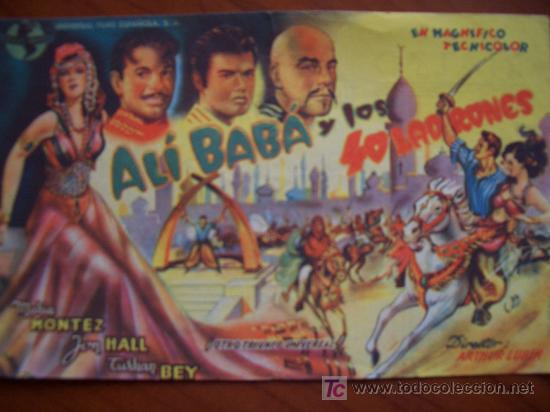 Cine: ALI BABA Y LOS 40 LADRONES ( DORSO IMPRESO - Foto 4