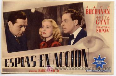 Cine: ESPIAS EN ACCION  ,  SENCILLO , PM8224 - Foto 1