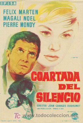 Cine: COARTADA DEL SILENCIO - Foto 1