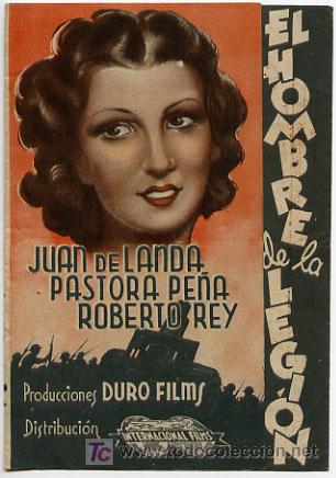 Cine: EL HOMBRE DE LA LEGION , DOBLE , PM8484