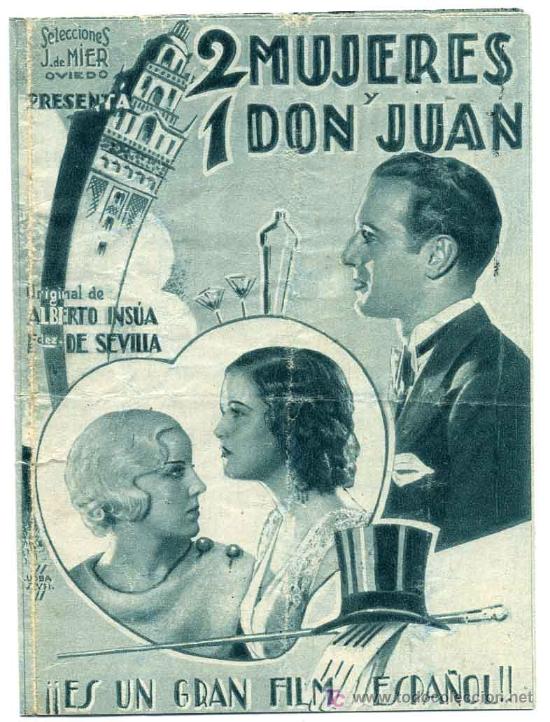Cine: 2 MUJERES 1 DON JUAN , PROGRAMA TRIPLE , S996 - Foto 1