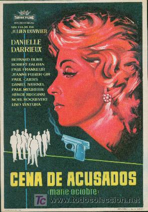 Cine: CENA DE ACUSADOS - Foto 1