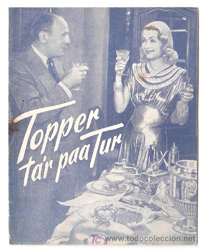 Cine: LA MUJER FANTASMA PROGRAMA LIBRITO DANES JOAN BLONDELL - Foto 1