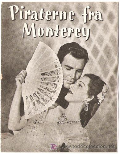  Flyers Publicitaires de films Anciens: PIRATAS DE MONTERREY PROGRAMA LIBRITO DANES MARIA MONTEZ