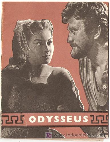 Cine: ULISES PROGRAMA LIBRITO DANES KIRK DOUGLAS SILVANA MANGANO PEPLUM - Foto 1