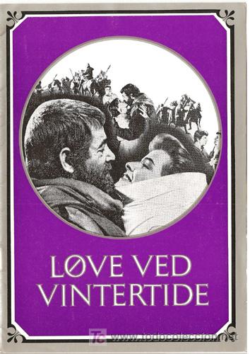 Cine: EL LEON EN INVIERNO PROGRAMA LIBRITO DANES KATHARINE HEPBURN PETER OTOOLE - Foto 1