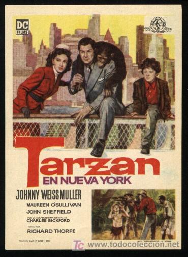Kino: P-2087- Tarzan en Nueva York (Tarzan's New York Adventure) Johnny Weissmuller - Maureen O'Sullivan