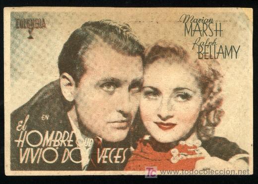 Cine: P-5111- EL HOMBRE QUE VIVIO DOS VECES (The Man Who Lived) (CINE VICTORIA) Marian Marsh