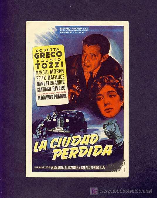 Cine: LA CIUDAD PERDIDA (Soligo) - Foto 1