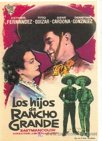 Cine: Los hijos de Rancho Grande - Foto 1