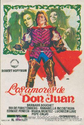 Cine: LOS AMORES DE DON JUAN - Foto 1