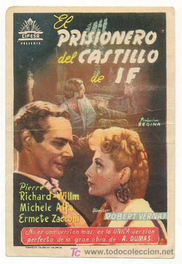 Cine: El prisionero del Castiillo de If - Foto 1