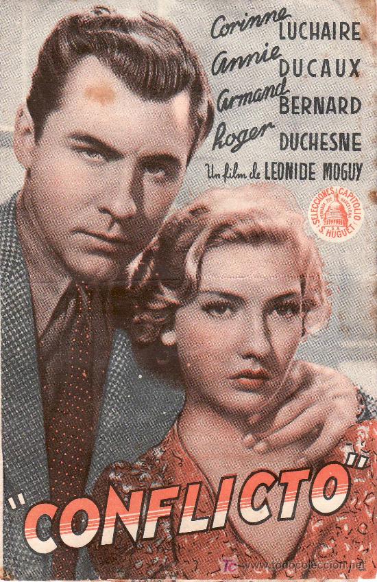 Cine: CONFLICTO.PROGRAMA DOBLE CON PROPAGANDA. - Foto 1