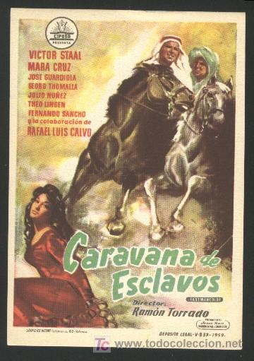 Cine: P-6295- CARAVANA DE ESCLAVOS (Die Sklavenkarawane) Viktor Staal - Georg Thomalla - Theo Lingen