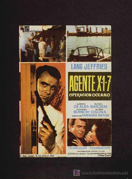 Cine: Agente X-1-7 operacion oceano - Foto 1