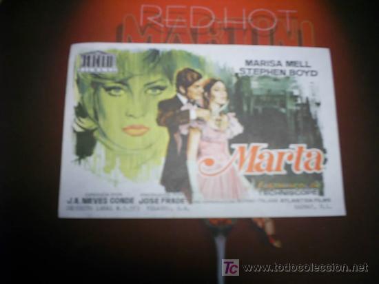 Cine: MARTA. marisa mell. stephen boyd. - Foto 1