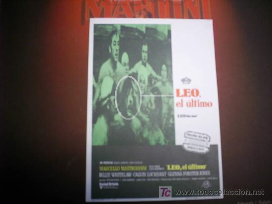 Cine: LEO, EL ULTIMO. marcelo mastroianni. - Foto 1