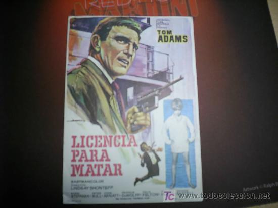 Cine: LICENCIA PARA MATAR. tom adams - Foto 1