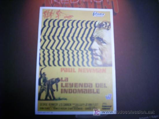 Cine: LA LEYENDA DEL INDOMABLE. PAUL NEWMAN. - Foto 1