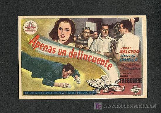 Cine: Apenas un delincuente - Foto 1