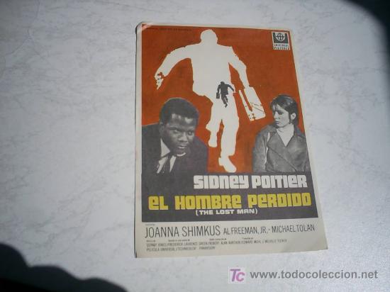 Cine: EL HOMBRE PERDIDO.  sidney poitier. - Foto 1