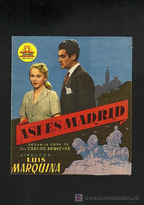 Cine: Asi es Madrid (doble) - Foto 1