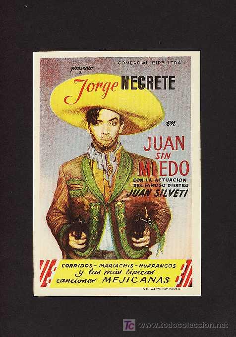 Cine: Juan sin miedo (Jorge Negrete) - Foto 1