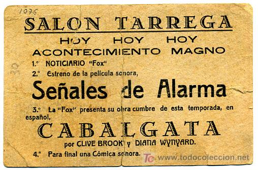 Cine: CABALGATA , TARJETA     , S1076 - Foto 2