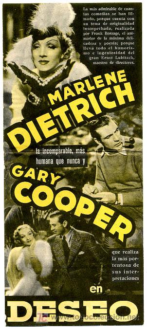 Cine: DESEO , GARY COOPER , DOBLE , S1092 - Foto 3