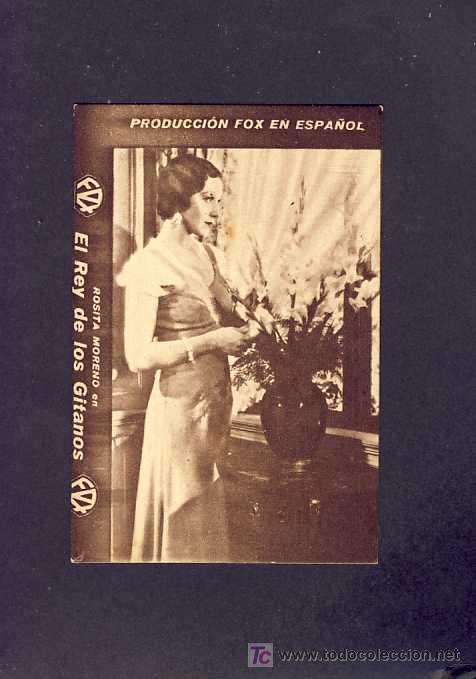 Cine: El Rey de los gitanos (tarjeta a&ntilde;os 30) - Foto 1