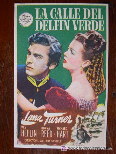 Foglietti di film di film antichi di cinema: La calle del delfin verde